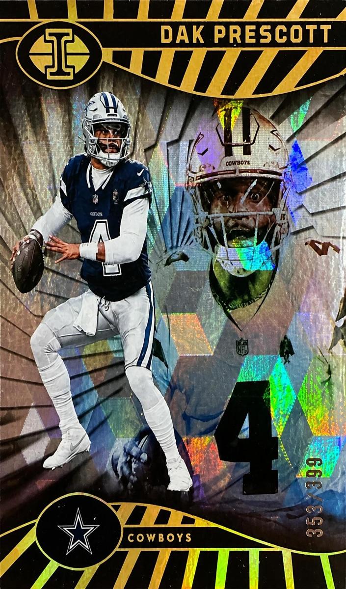 2024 Panini Illusions Football Cubic Trophy Collection Dak Prescott #21