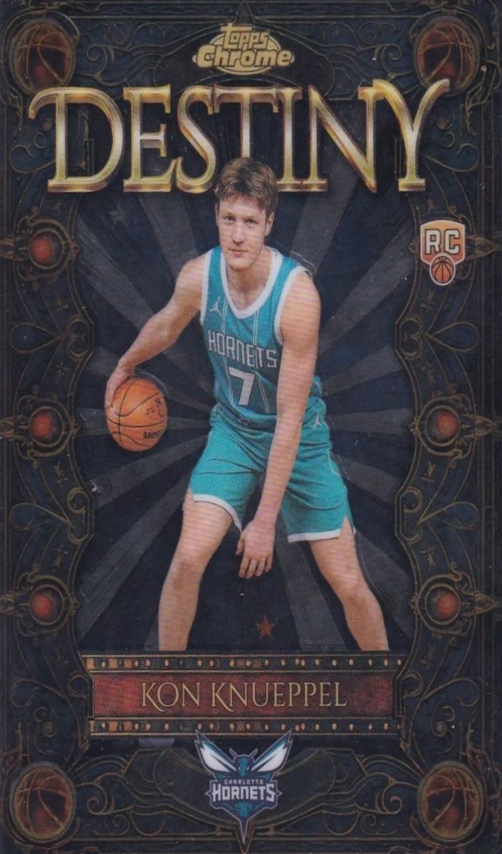 2025 Topps Chrome Basketball Kon Knueppel #D-4 RAW Ungraded