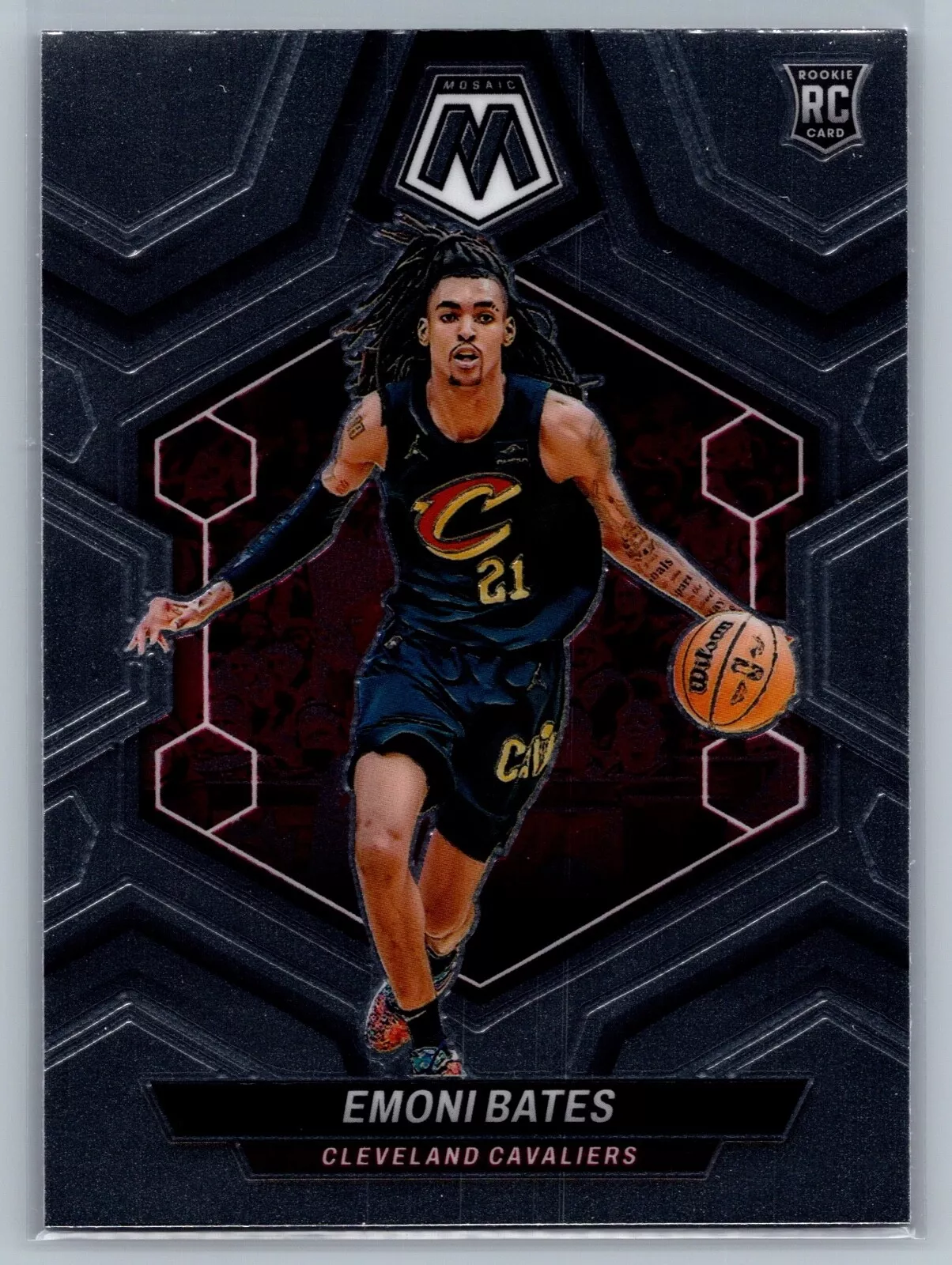 2023 Panini Mosaic Basketball Emoni Bates #219