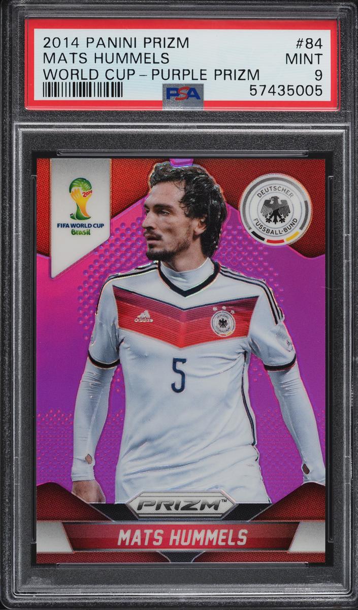 2014 Panini Prizm World Cup Soccer Purple Mats Hummels #84
