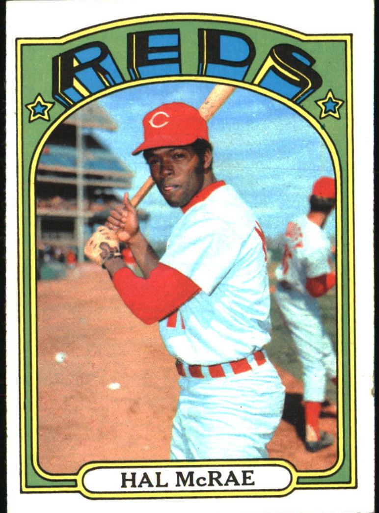 1972 Topps Baseball Hal McRae #291 PSA 9