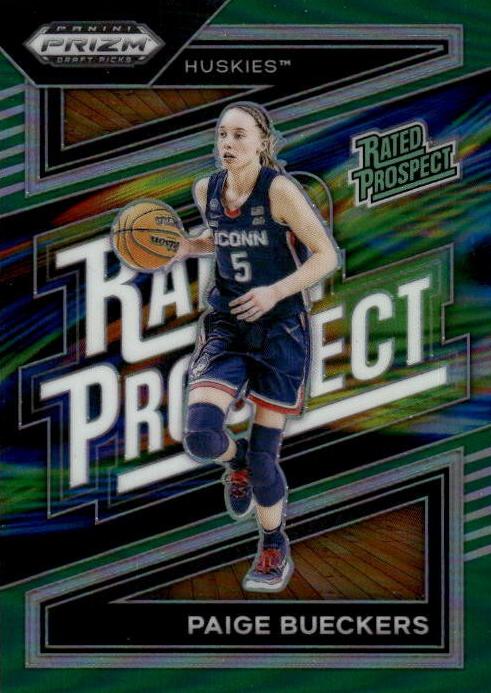 2024 Panini Prizm Draft Picks Basketball Green Paige Bueckers #2