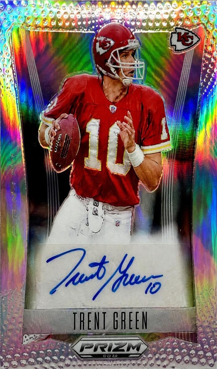 2024 Panini Prizm Deca Football Silver Trent Green #S-TGN