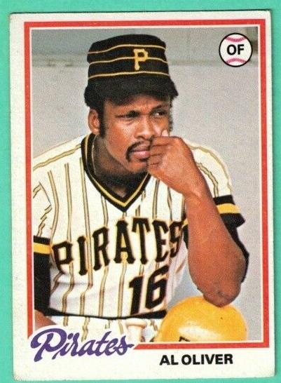 1978 Topps Baseball Al Oliver #430 PSA 8.5