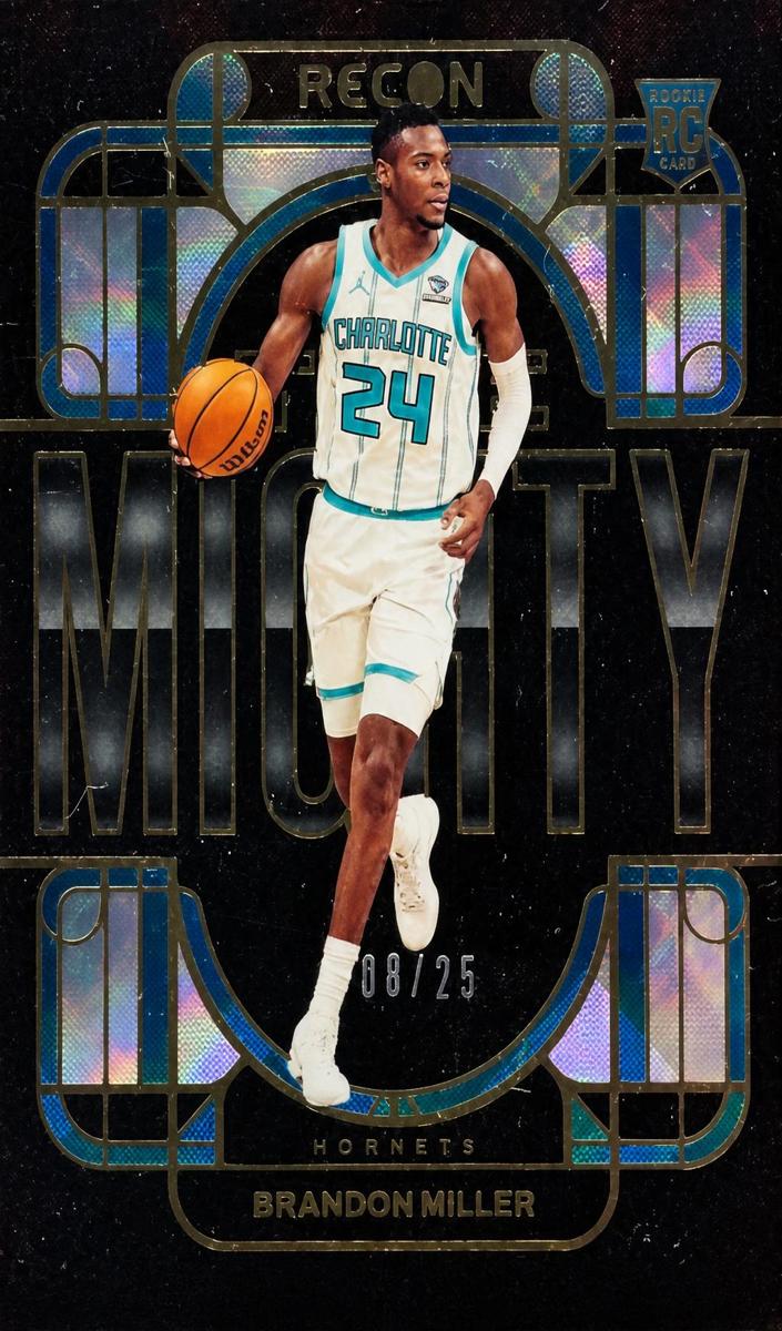 2023 Panini Recon Basketball Effect Brandon Miller #2 PSA 7.5