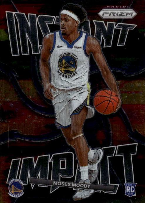 2021 Panini Prizm Basketball Moses Moody #24 PSA 9