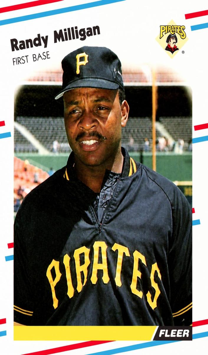 1988 Fleer Update Baseball Randy Milligan #U-115
