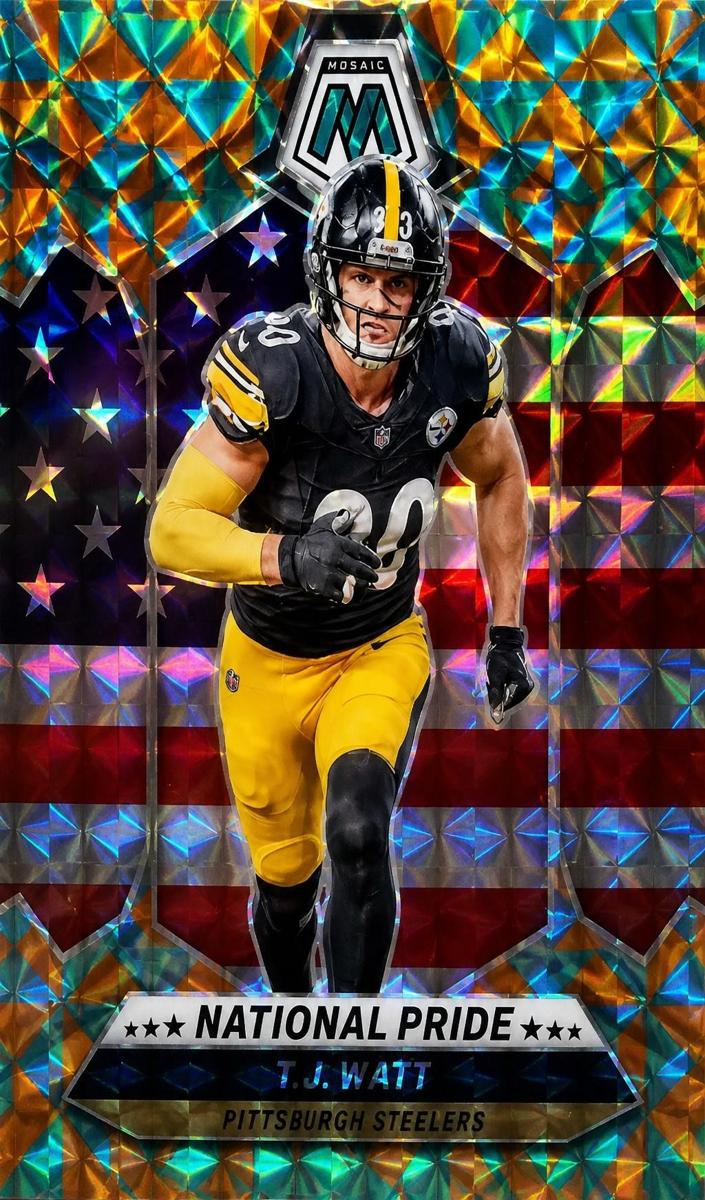 2024 Panini Mosaic Football Tessellation T.J. Watt #266