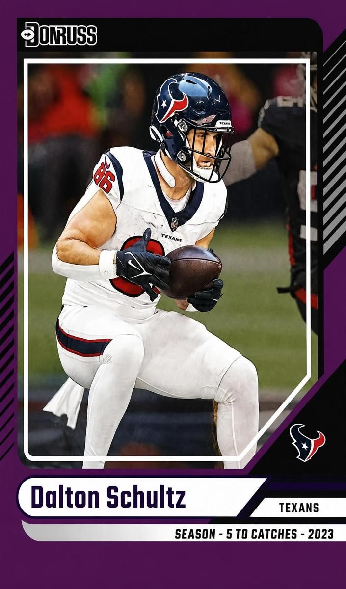 2024 Panini Donruss Football Season Stat Line Dalton Schultz #124