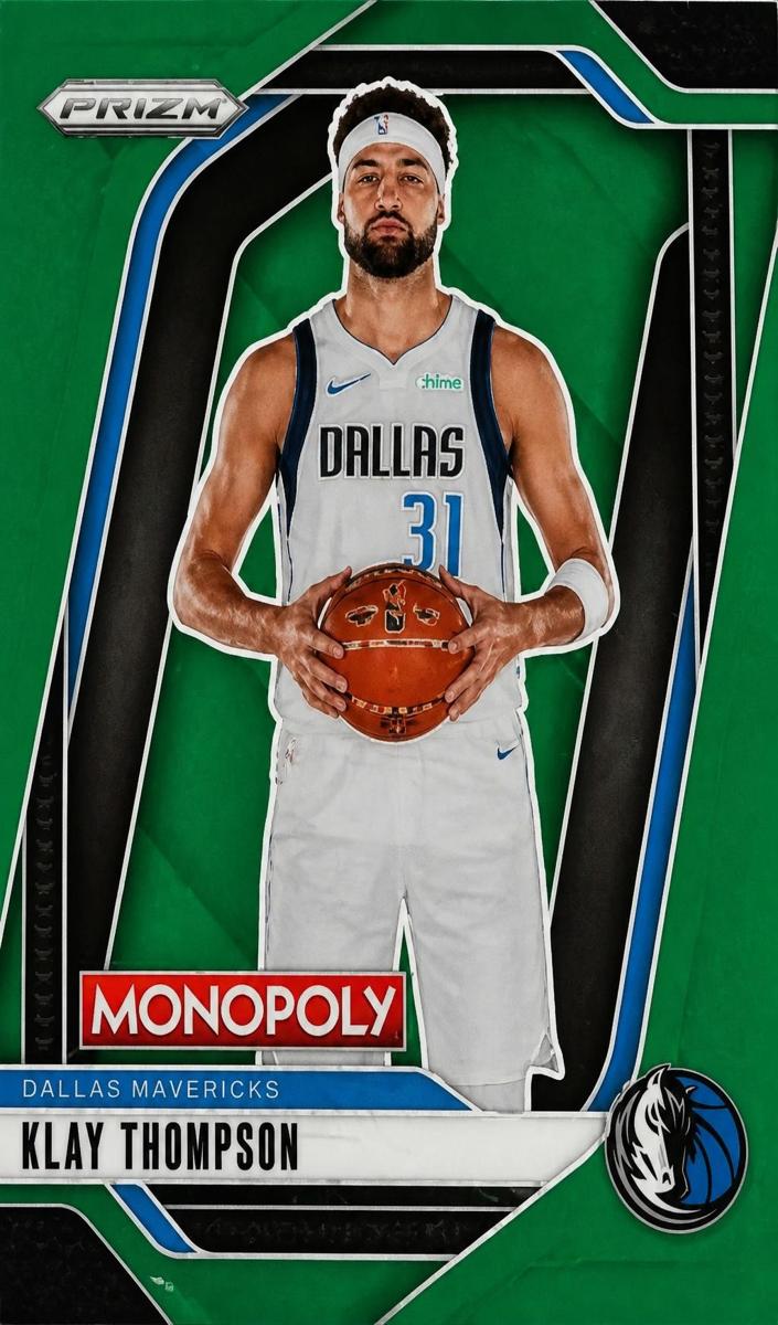 2024 Panini Prizm Monopoly Basketball Green Klay Thompson #51
