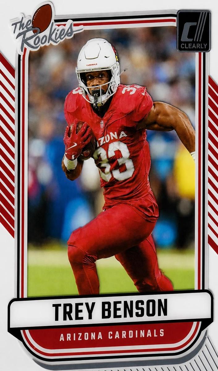 2024 Panini Clearly Donruss Football Trey Benson #18