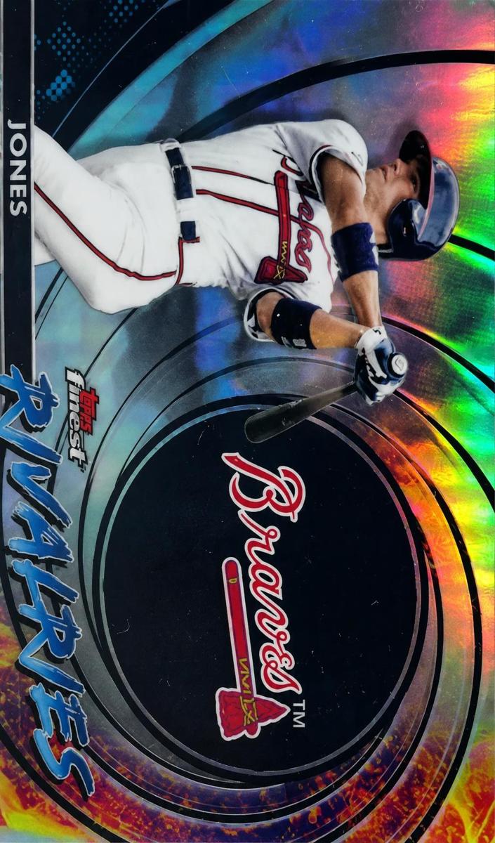 2023 Topps Finest Baseball Chipper Jones #FR-8 PSA 10