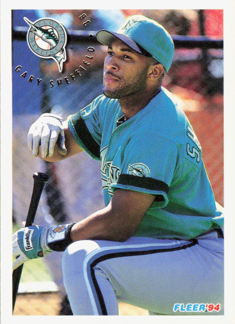 1994 Fleer Baseball Gary Sheffield #477