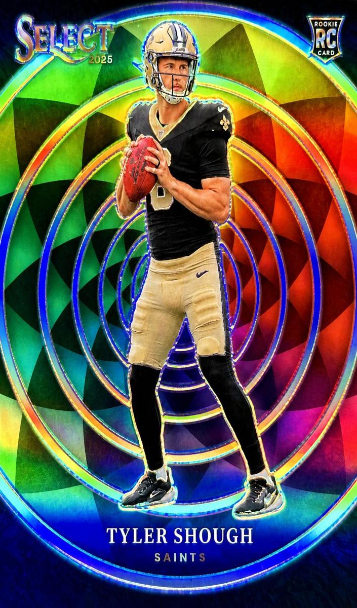 2025 Panini Select Football Tyler Shough #19 PSA 10