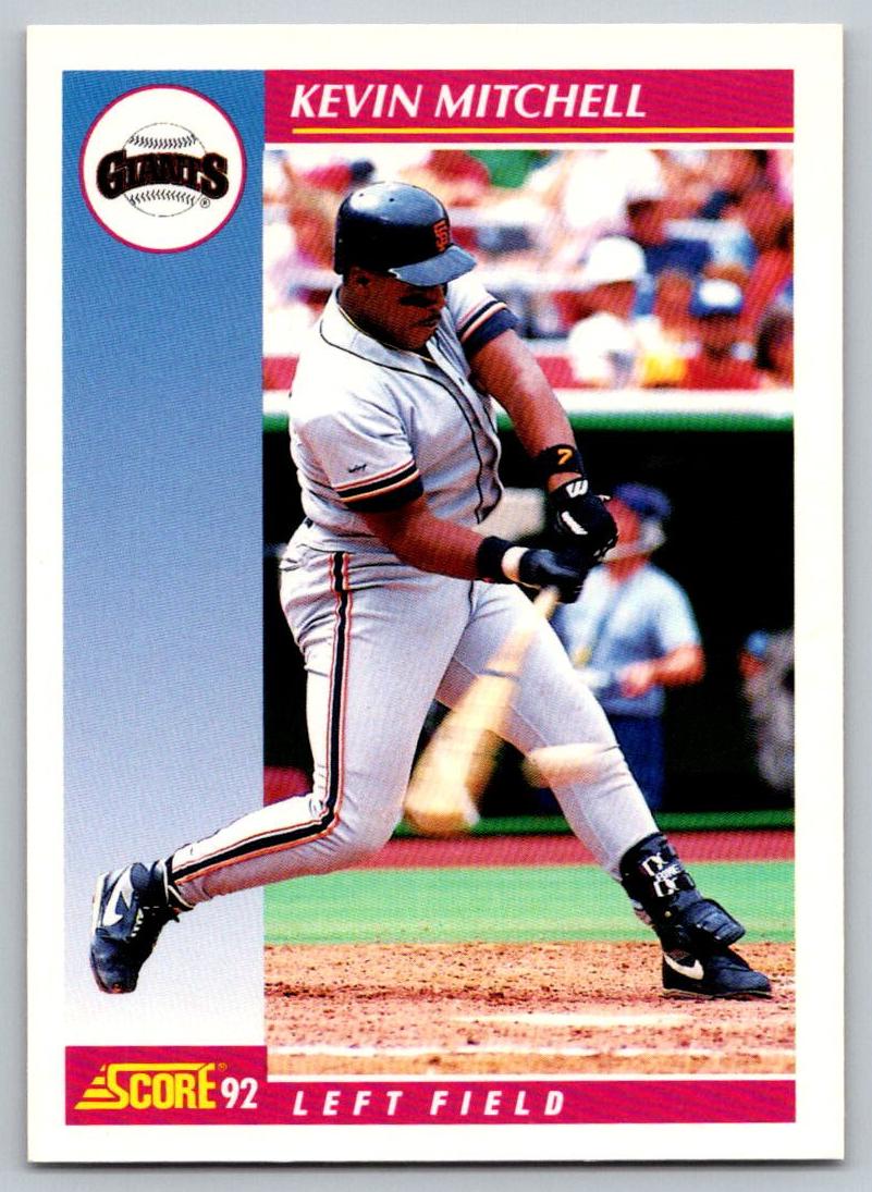 1992 Score Baseball Kevin Mitchell #640