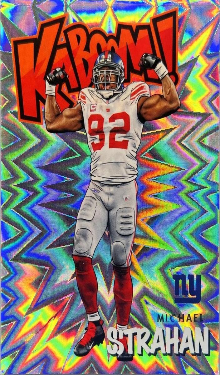 2021 Panini Absolute Football Michael Strahan #K15 PSA 9