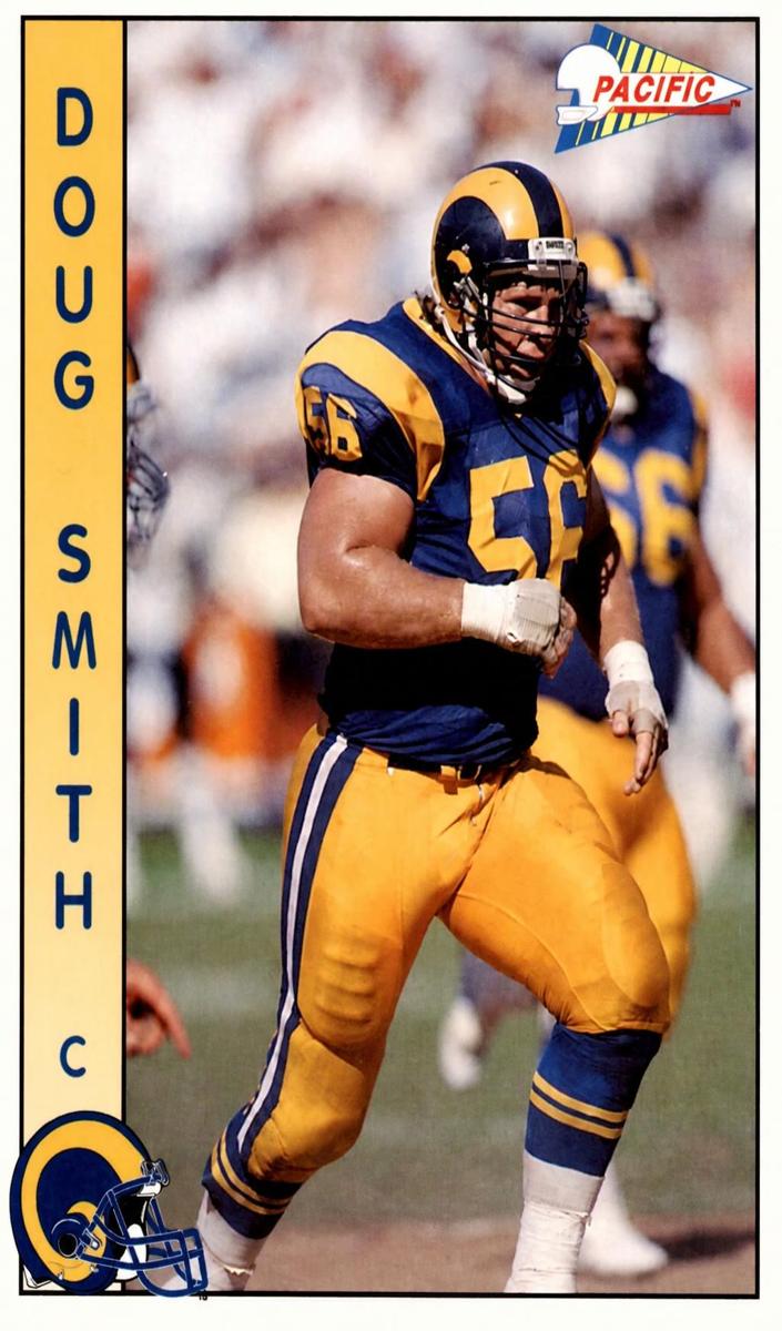 1992 Pacific Football Doug Smith #163