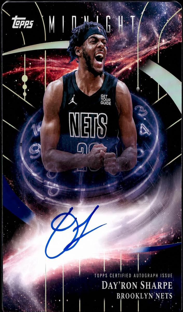2025 Topps Midnight Basketball Day'ron Sharpe #SM-DS
