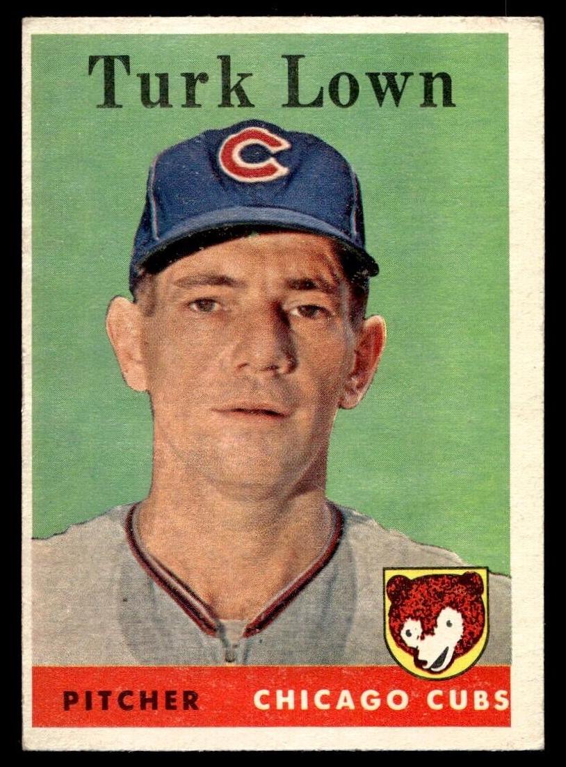 1958 Topps Baseball Turk Lown #261 PSA 6.5