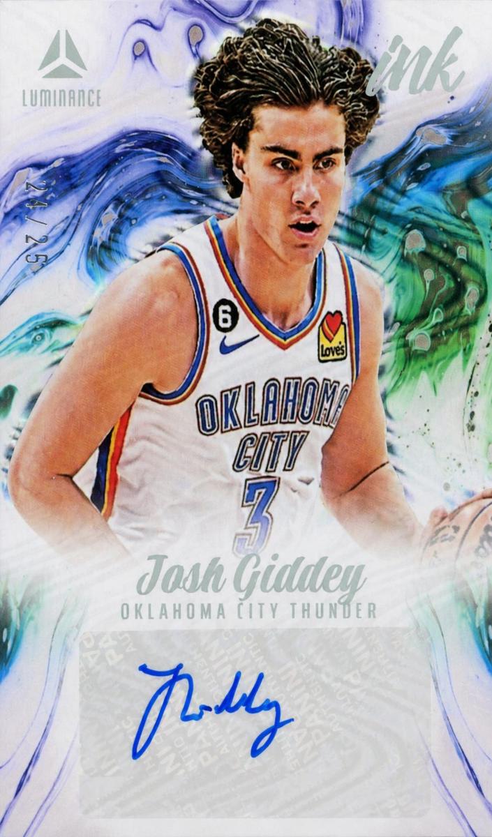 2022 Panini Chronicles Basketball Josh Giddey #LIA-JGD