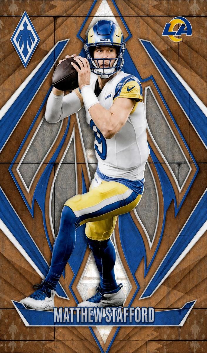 2024 Panini Phoenix Football Bronze Pandora Matthew Stafford #106 PSA 10