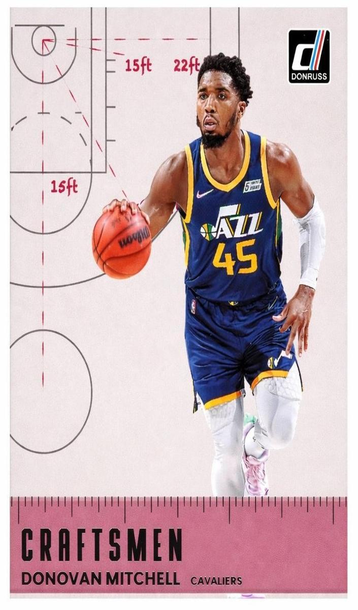 2022 Panini Donruss Basketball Donovan Mitchell #15