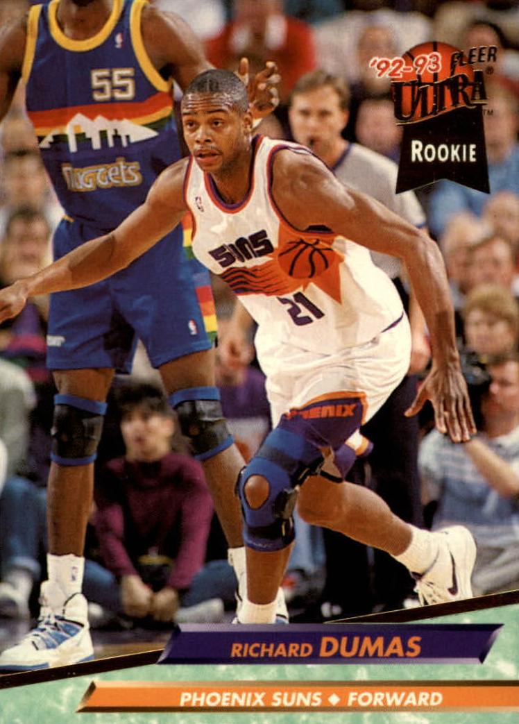 1992 Fleer Ultra Basketball Richard Dumas #338