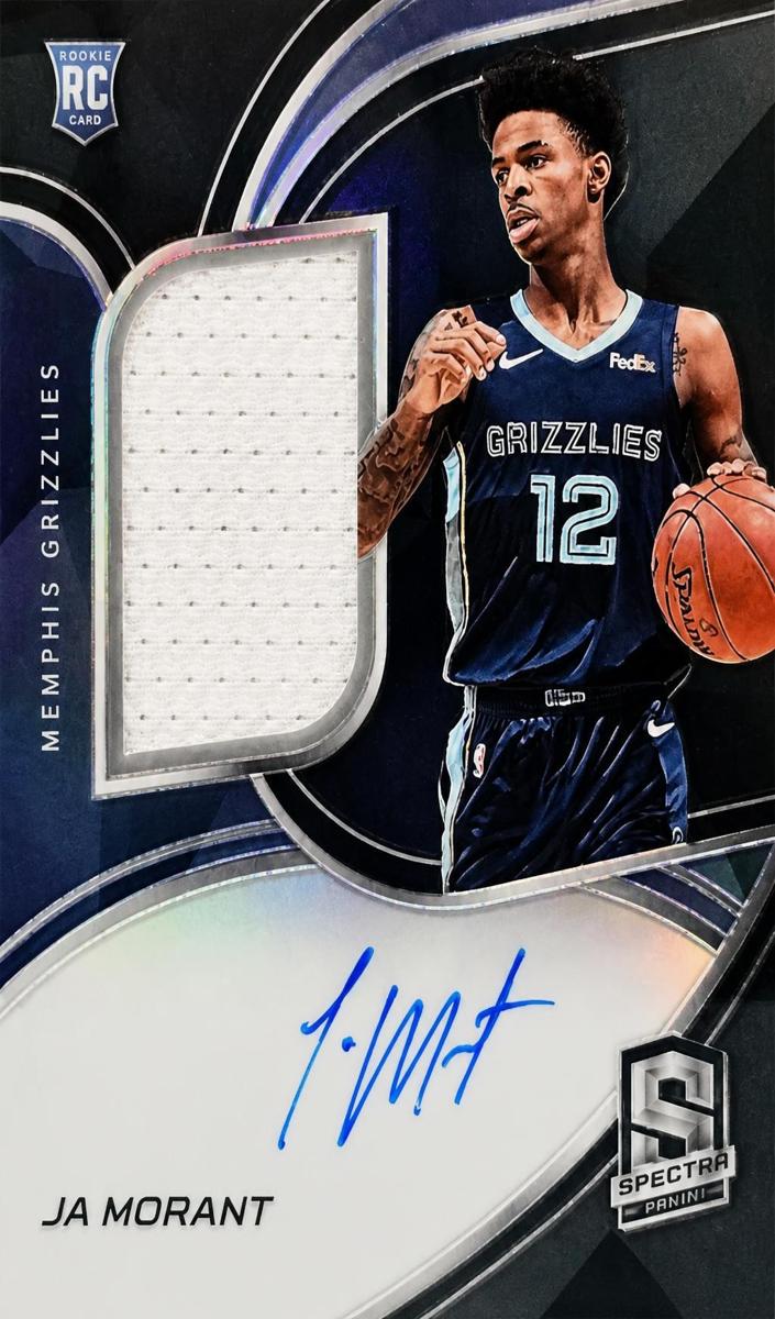 2019 Panini Spectra Basketball Ja Morant #191 PSA 9