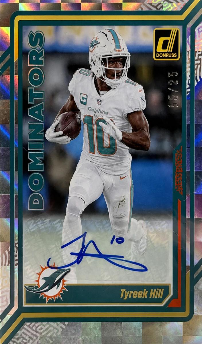 2023 Panini Donruss Football Tyreek Hill #D-30