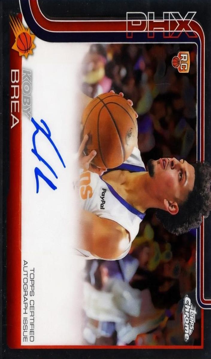 2025 Topps Chrome Basketball Koby Brea #TCAR-KB