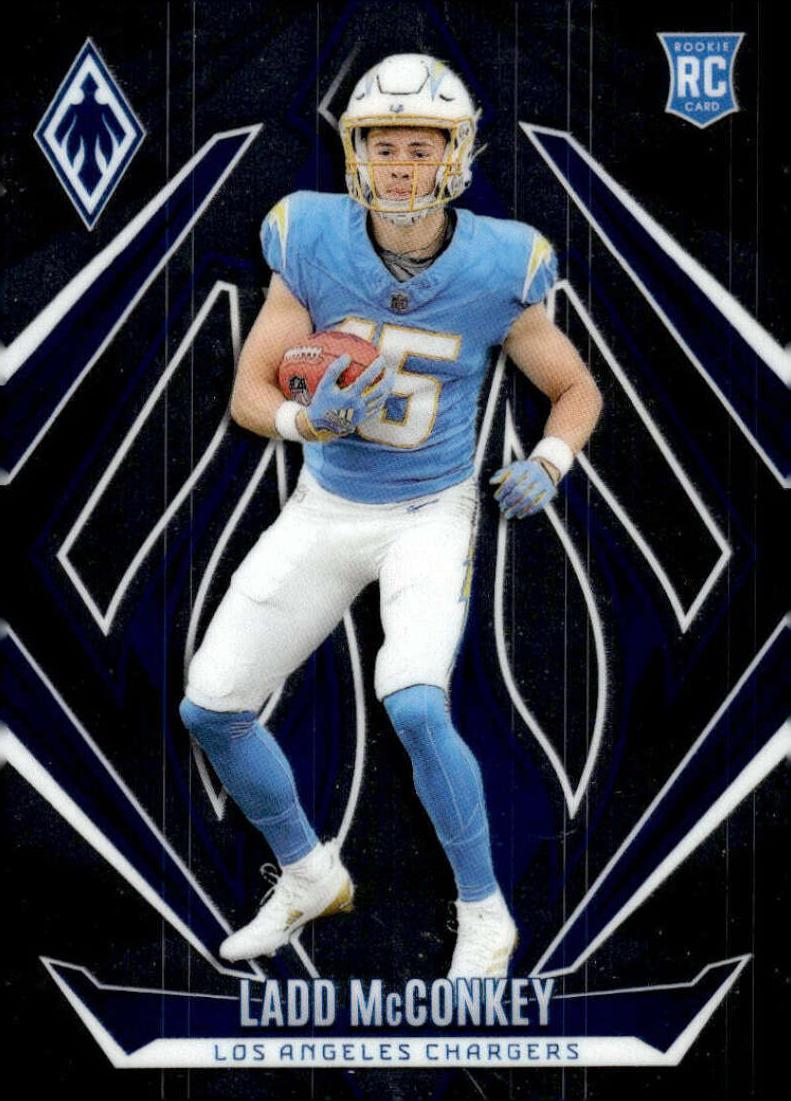 2024 Panini Phoenix Football Ladd McConkey #216 SGC 9