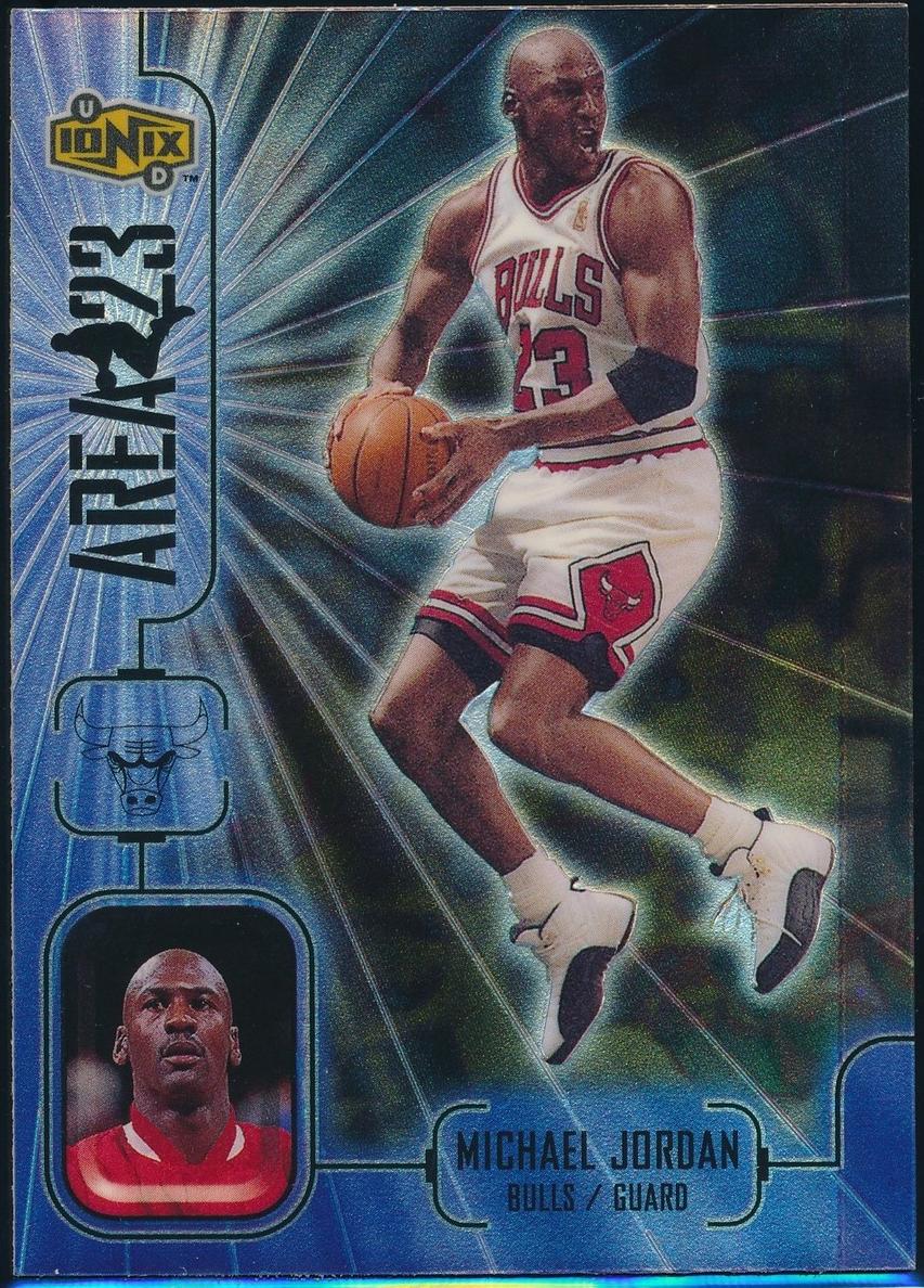 1998 Upper Deck Ionix Basketball Michael Jordan #A6 PSA 10