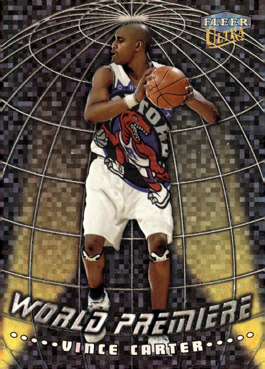 1998 Fleer Ultra Basketball Vince Carter #14 BGS 9