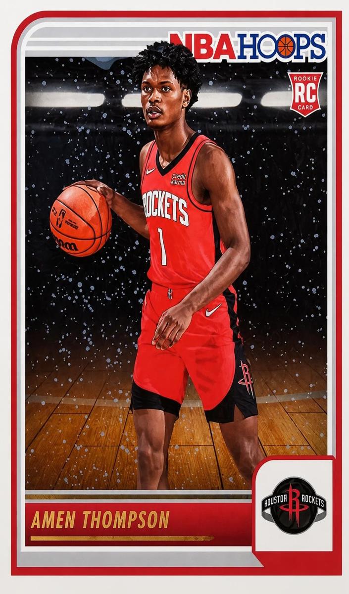 2023 Panini Hoops Basketball Winter Amen Thompson #242