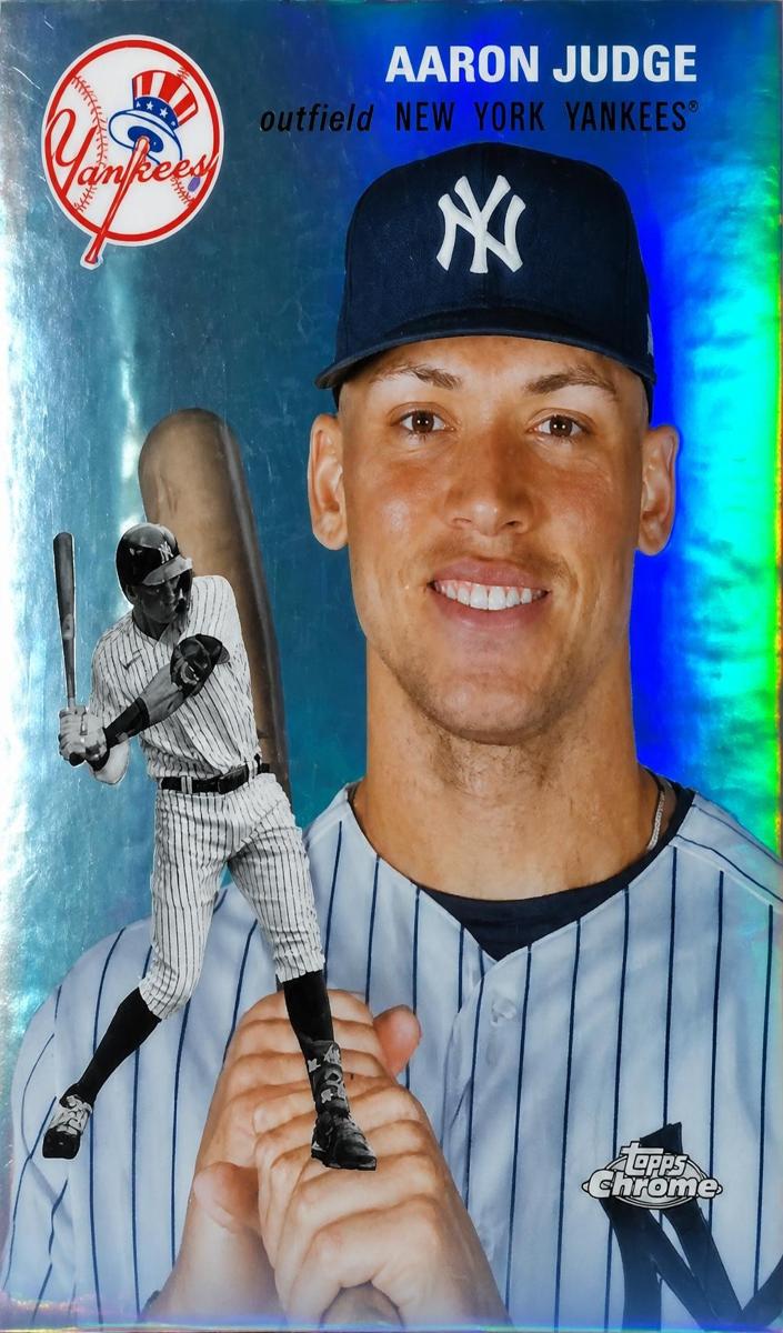 2023 Topps Chrome Platinum Baseball Refractor Aaron Judge #1