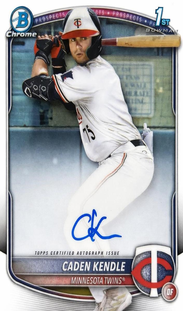 2025 Bowman Chrome Prospects Baseball Caden Kendle #CPA-CKE PSA 9