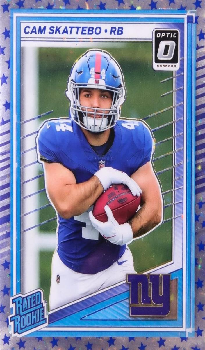 2025 Donruss Optic Football Stars Cam Skattebo #228