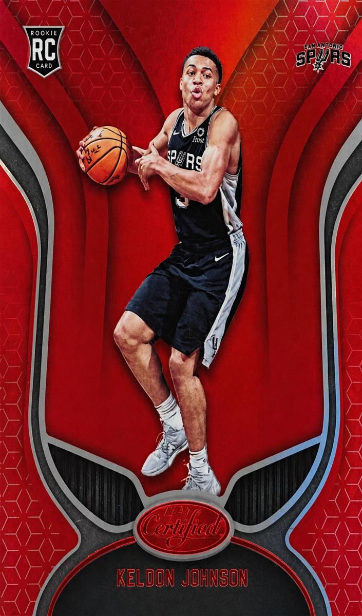 2019 Panini Certified Basketball Mirror Red Keldon Johnson #176 PSA 10
