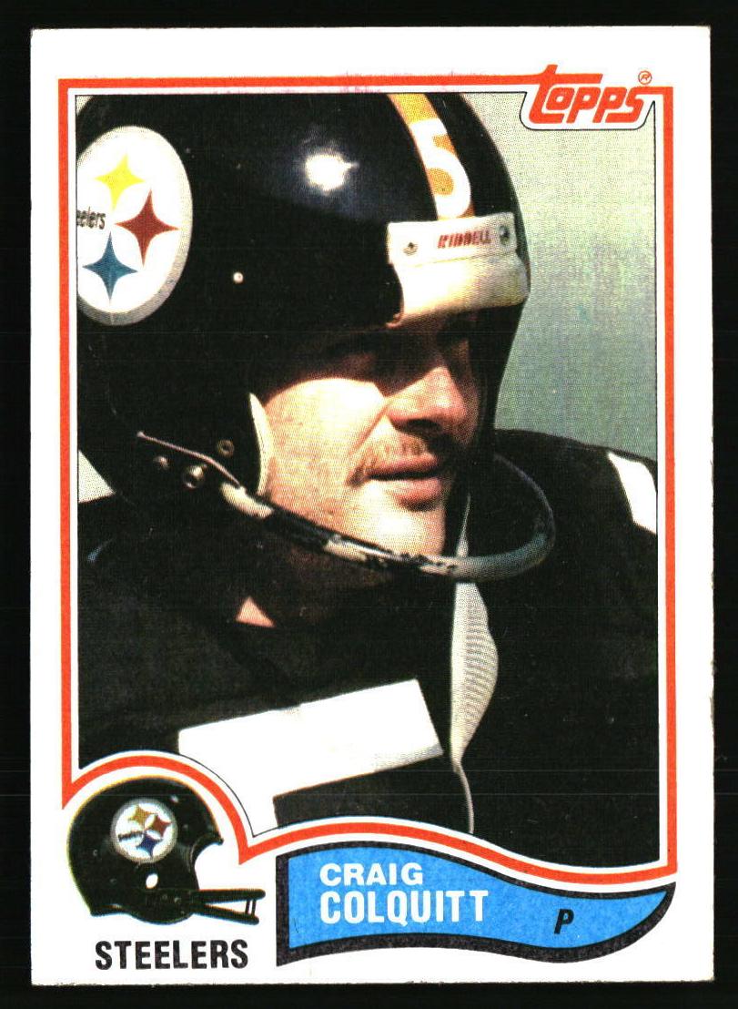 1982 Topps Football Craig Colquitt #206