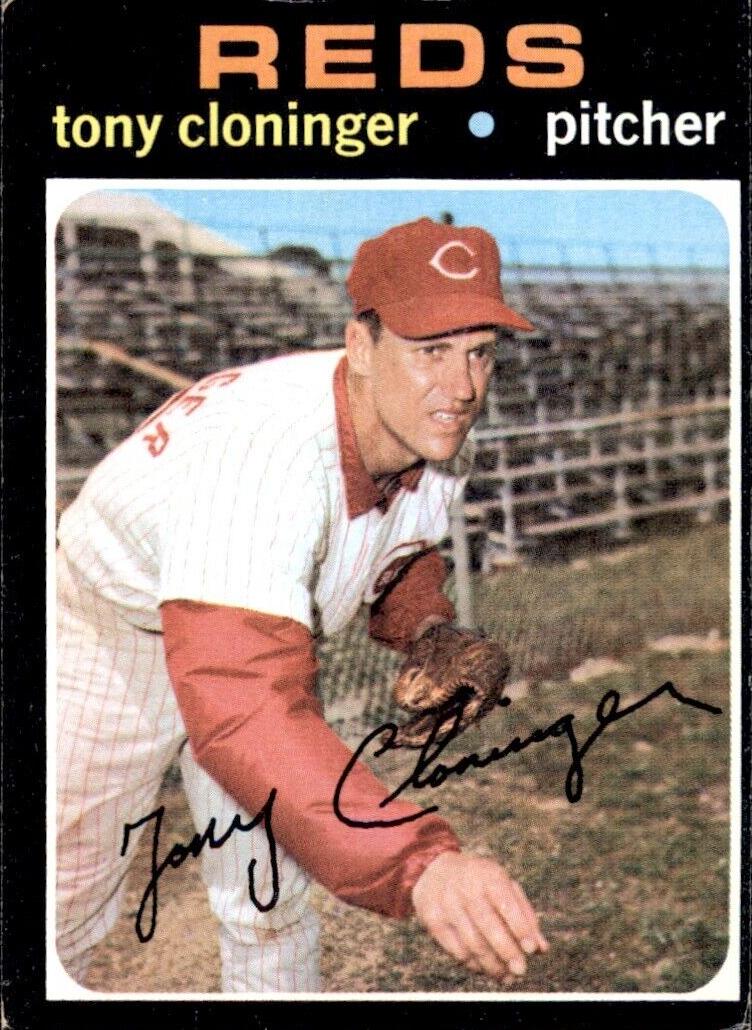1971 Topps Baseball Tony Cloninger #218