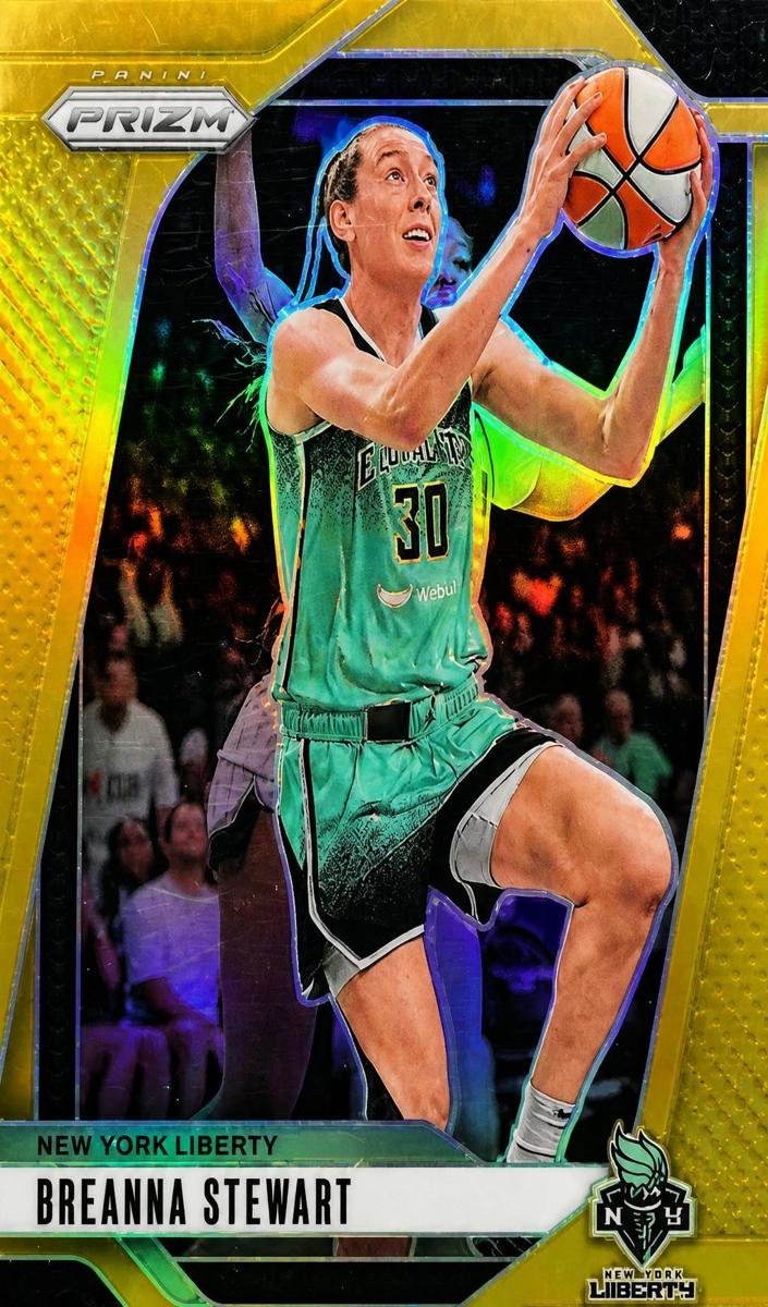 2024 Panini Prizm WNBA Basketball Gold Breanna Stewart #99