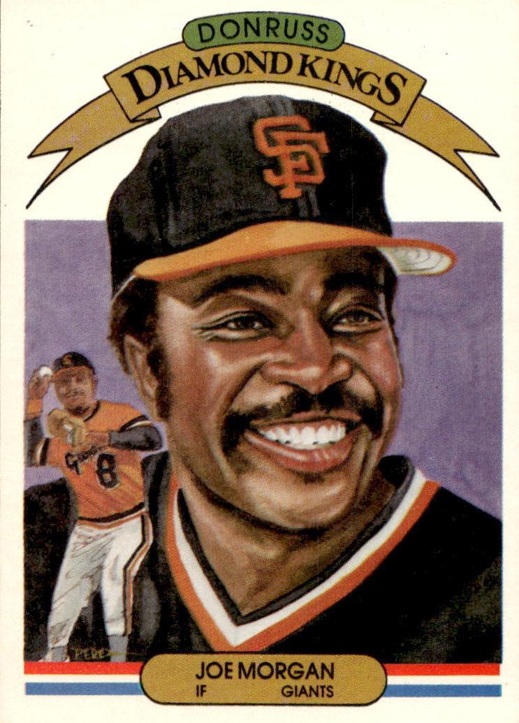 1983 Donruss Baseball Joe Morgan #24 PSA 9