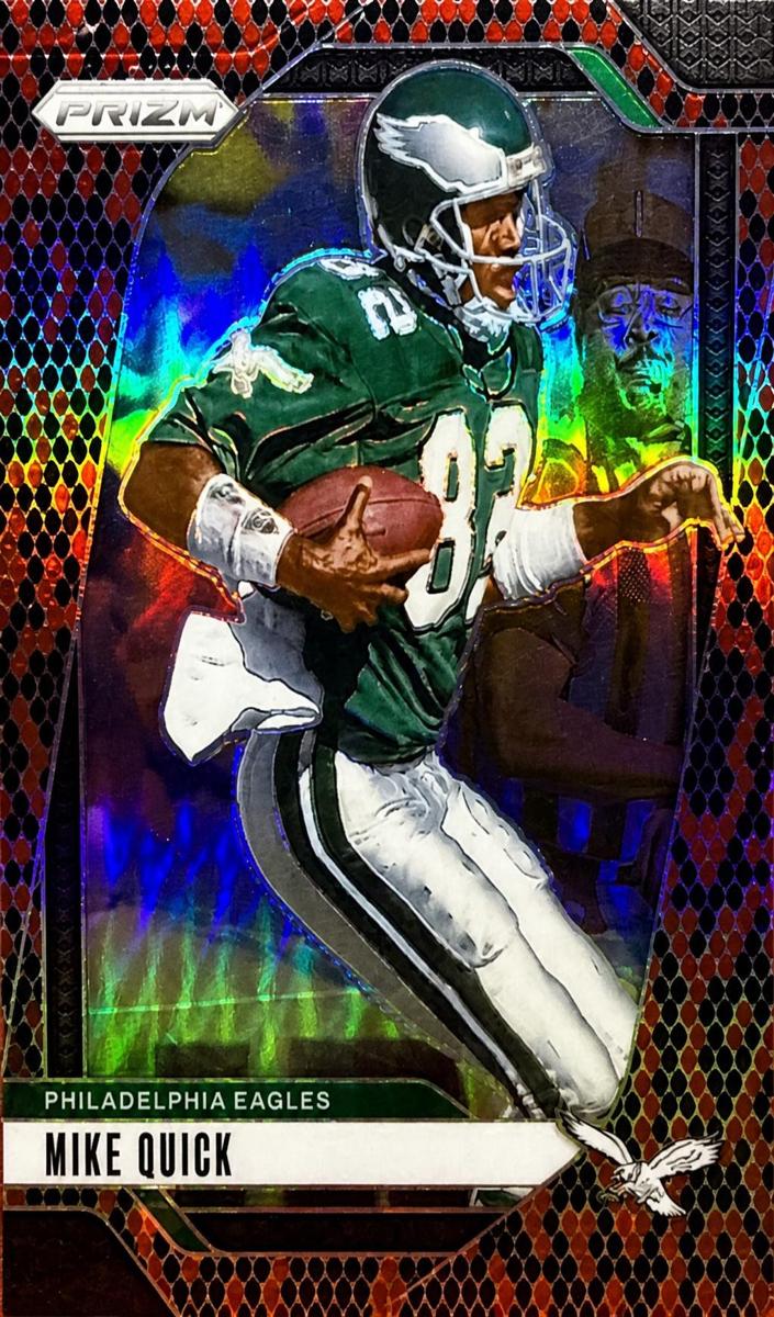 2024 Panini Prizm Football Snakeskin Mike Quick #238 PSA 8.5