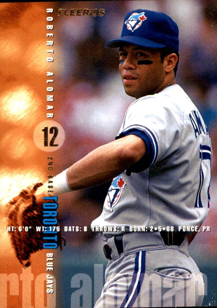 1995 Fleer Baseball Roberto Alomar #87