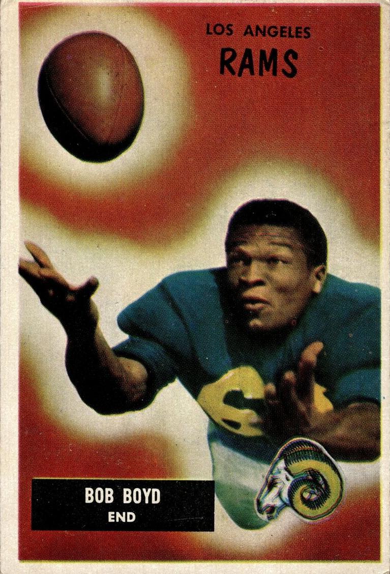 1955 Bowman Football Bob Boyd #142