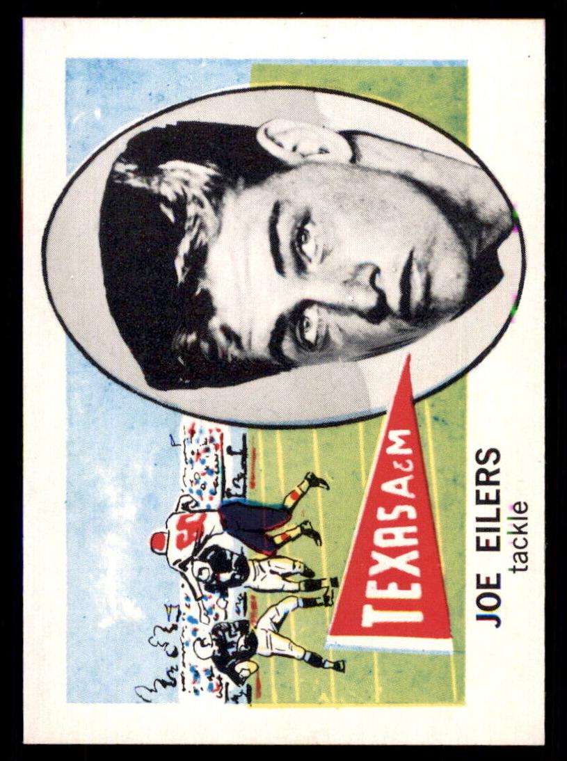 1961 NU-Cards Football Joe Eilers #147 PSA 8