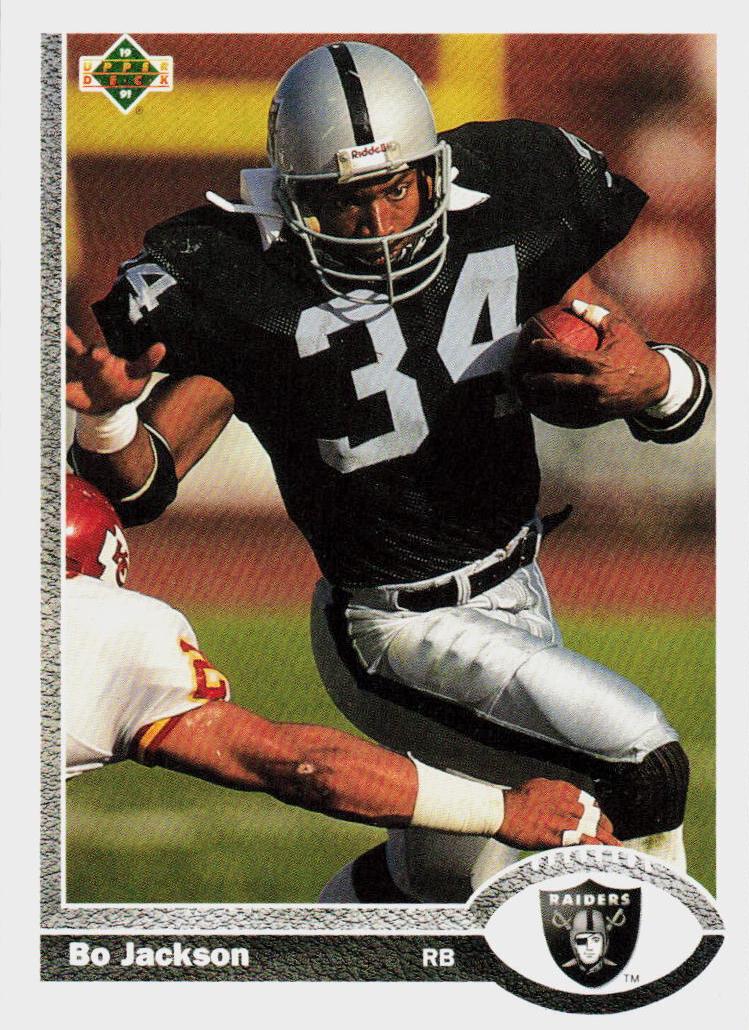 1991 Upper Deck Football Bo Jackson #155 PSA 9