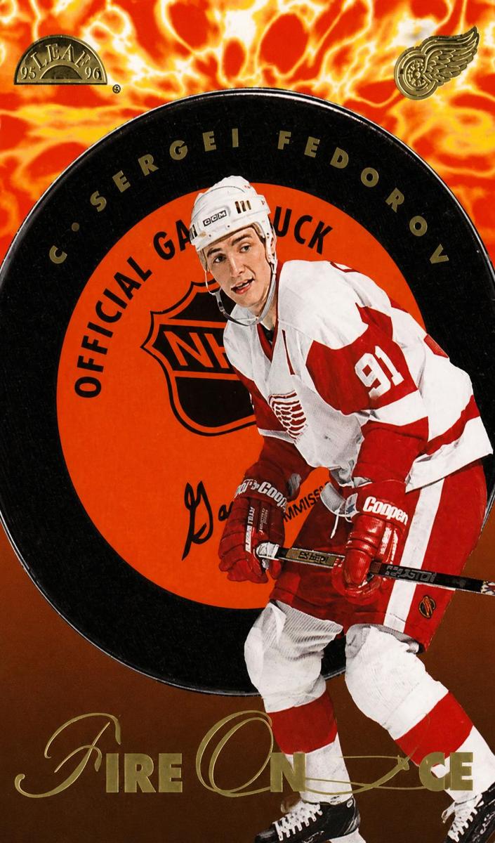 1995 Leaf Hockey Sergei Fedorov #7