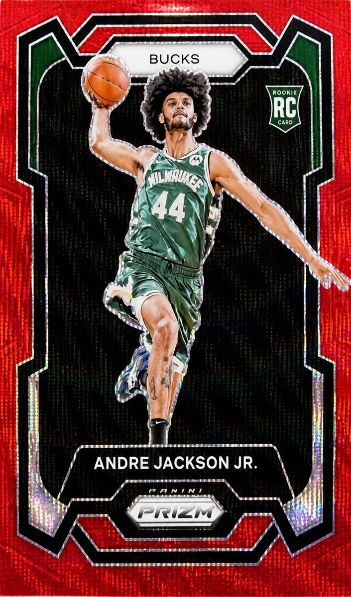 2023 Panini Prizm Basketball Ruby Wave Andre Jackson Jr. #131