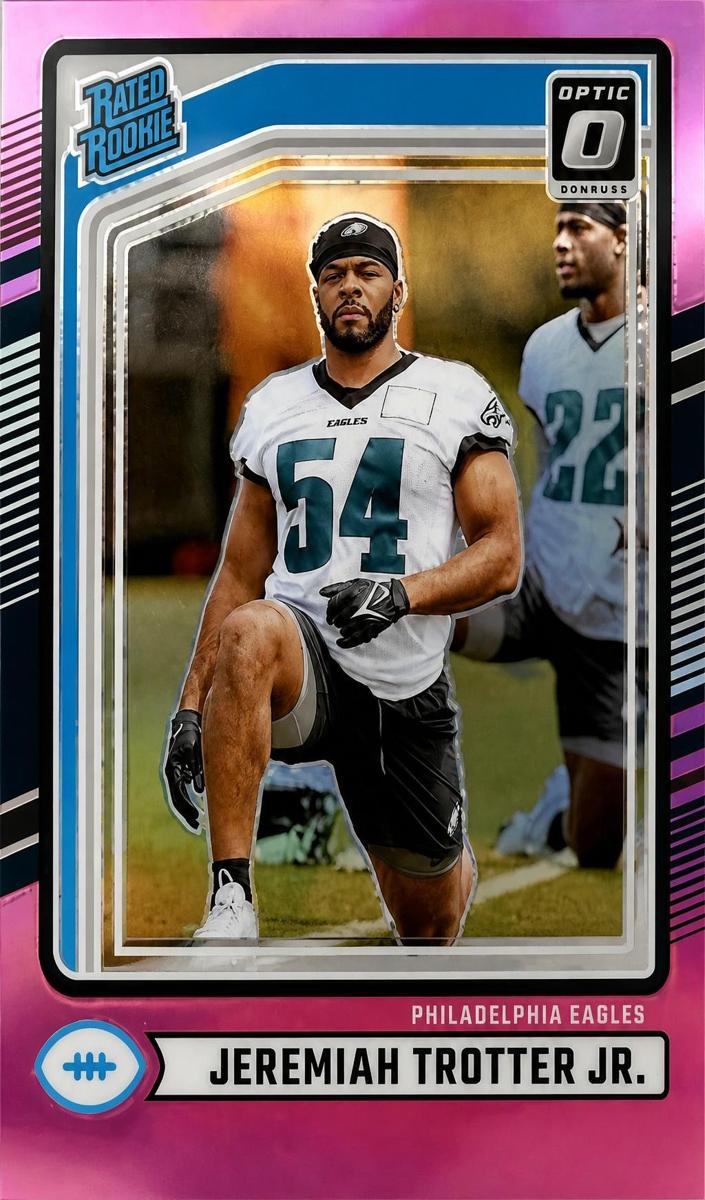 2024 Panini Donruss Football Pink Jeremiah Trotter Jr. #334